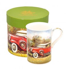 Порцеланова чаша ретро кола