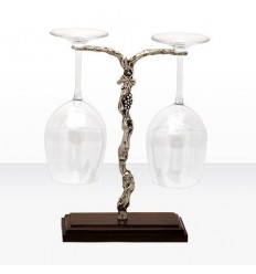 Сет 2 чаши със стойка