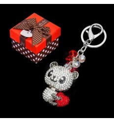 Ключодържател мече със сърце