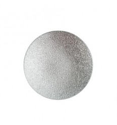 Подложка за свещ сребро