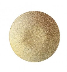 Подложка за свещ злато