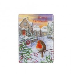 Коледен магнит птиченце