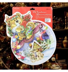 Стикер къщичка/мече