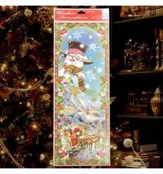 Стикер снежко