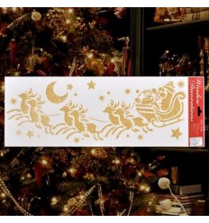 Стикер елени злато