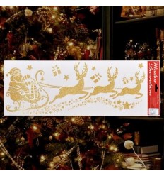 Стикер елени злато