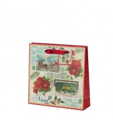 Коледна звезда харт.торба...