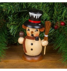 Пушещо снежно човече