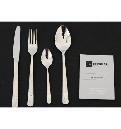 HERDMAR Комплект прибори за хранене “RINGS“ - 24 части