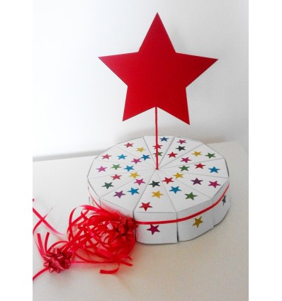 Торта от хартия 