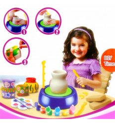 Грънчарско колело на батерии