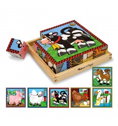 Дървени кубчета 6 картинки...