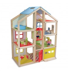 Дървена къща с обзавеждане