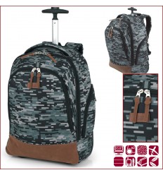 Camo раница с колелца