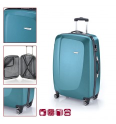 ABS куфар 68 см. тюркоаз –...