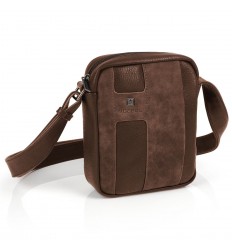 Мъжка чанта Welcome кафява