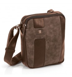 Мъжка чанта Welcome кафява