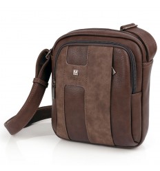 Мъжка чанта Welcome кафява