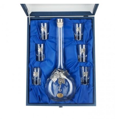 Сет 6 чаши+ бутилка