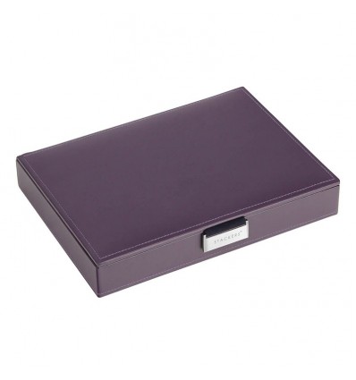 Кутия за бижута с капак лилаво