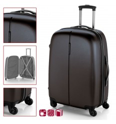 ABS куфар 77 см. черен –...